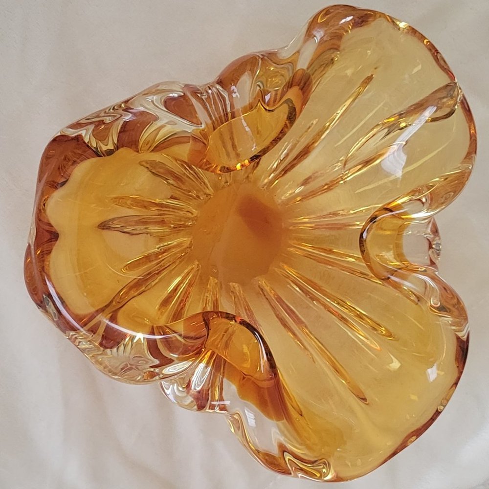 Vintage Murano Style Candy Dish
